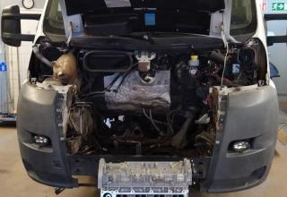 Fiat Ducato moottorin vaihto